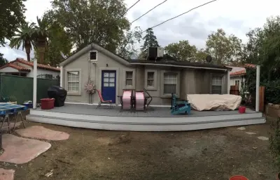 Bakersfield 432 sq. ft. Trex patio — Deck Building & Repair project by Divine Decking