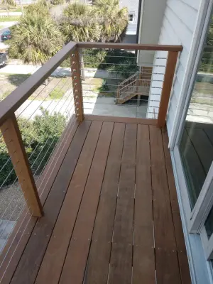 Terrace — Deck Building & Repair project by Custom Carolina Construction