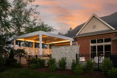 Louvered Outdoor - Landscape Construction in Shelbyville, KY