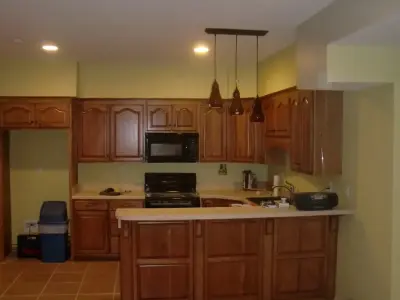 Basement Renovation — Deck Building & Repair project by Weddington Construction