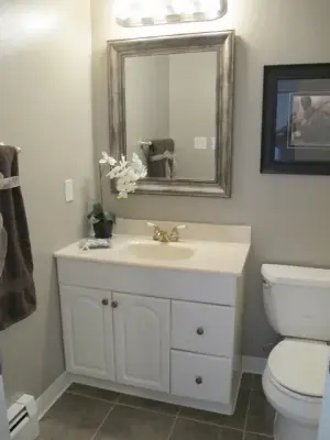 Mundelein Bathroom — Deck Building & Repair project by Nixon Renovations