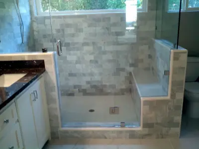 Sacramento Bathroom Renovation — Deck Building & Repair project by Petkus Brothers