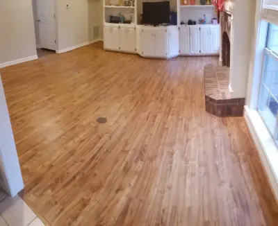 Flooring Technician — Deck Building & Repair project by Crossland Remodeling