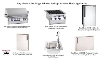 Bay Minette Outdoor Cooking Set — Deck Building & Repair project by Big Ridge Outdoor Kitchens, LLC