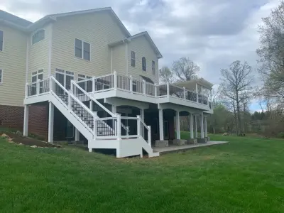 Stunning Deck in Round Hill, VA — Deck Building & Repair project by M.C. Fence And Deck