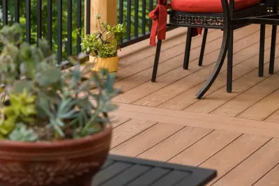 Shade-Protected Deck — Deck Building & Repair project by Creative Concepts & Design, LLC