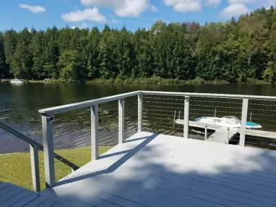 Charming Lakeside Cottage — Deck Building & Repair project by LUX Materials