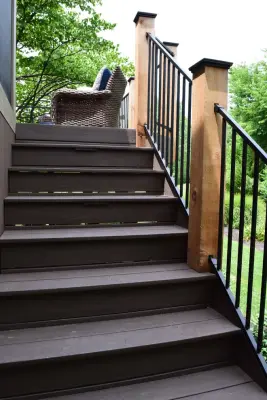 Elegant Contemporary Screened Porch and Deck — Deck Building & Repair project by Alexander Decks