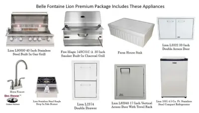 Belle Fontaine Outdoor Cooking DIY Kit — Deck Building & Repair project by Big Ridge Outdoor Kitchens, LLC