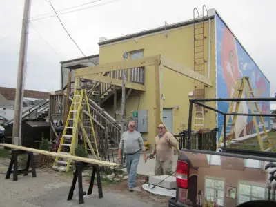 Ocean Breeze Exterior - Landscape Construction in Myrtle Beach, SC