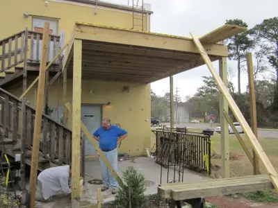 Ocean Breeze Exterior - Landscape Construction in Myrtle Beach, SC