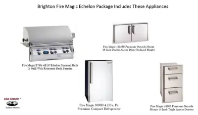 Brighton Outdoor Kitchen Custom DIY Kit — Deck Building & Repair project by Big Ridge Outdoor Kitchens, LLC