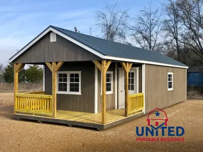 Lodges — Deck Building & Repair project by United Portable Buildings