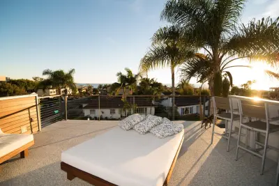 Rooftop Deck with Cable Railing — Deck Building & Repair project by San Diego Cable Railings