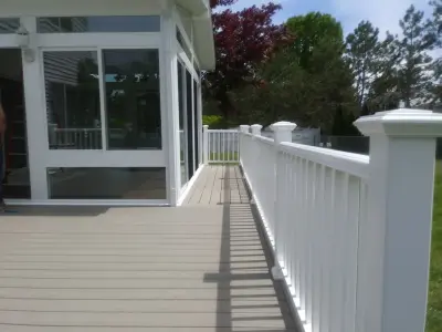 Capital Area Cathedral Sunroom and Deck — Deck Building & Repair project by Sterling Home Solutions