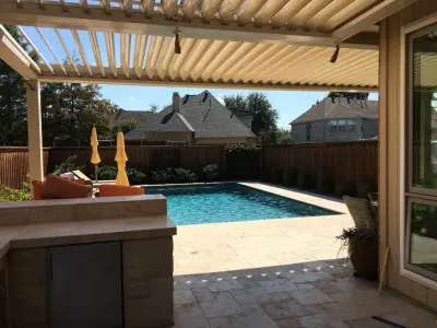 Carrollton, Texas — Deck Building & Repair project by Equinox Louvered Roof