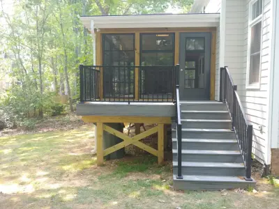 Cary Easy Breeze Veranda — Deck Building & Repair project by Weatherford Construction Company