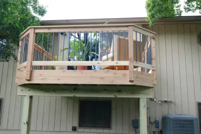 Cedar Patio — Deck Building & Repair project by Two Teacher Construction