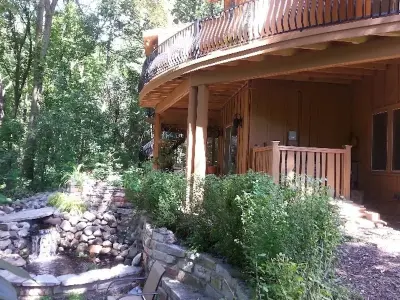Cedar Outdoor Juliet Balcony — Deck Building & Repair project by Minnesota Decks LLC