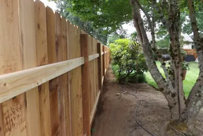 Cypress Barrier — Deck Building & Repair project by H.A.A.T Decking & Fencing
