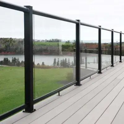 Century View Glass Railing System — Deck Building & Repair project by DecksDirect