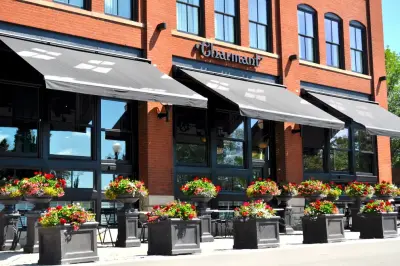 Elegant Inn - La Crosse, Wisconsin — Deck Building & Repair project by RetractableAwnings.com Inc.