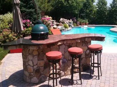 Spicy Pepper Grill Cart — Deck Building & Repair project by IBD Outdoor Rooms