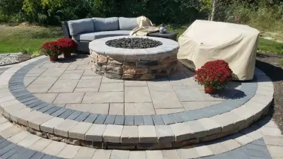 Cincinnati Outdoor Paver Patio and Decking Initiatives — Deck Building & Repair project by Dayton Patio And Gardens