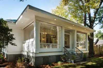 Transparent Vinyl — Deck Building & Repair project by ScreenWarehouse USA