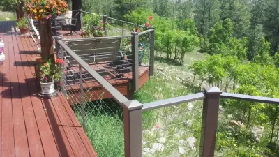 Colorado Dream Patio and Perspective — Deck Building & Repair project by LUX Materials