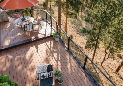 Outdoor Space Influenced by Colorado — Deck Building & Repair project by Trex Company INC