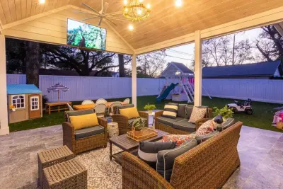 Total Patio Makeover — Deck Building & Repair project by Houston Home Improvement