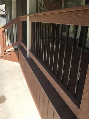 Composite Patio — Deck Building & Repair project by Lazo Pro Patios & Decks