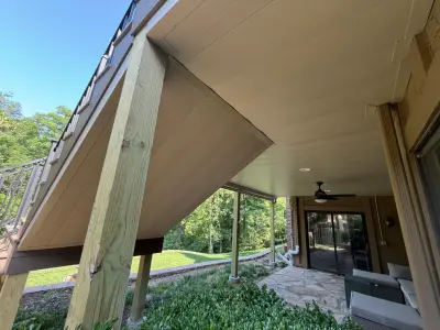 Overland Park, Kansas Under Deck Ceiling Composite Deck — Deck Building & Repair project by DW Elite Decks