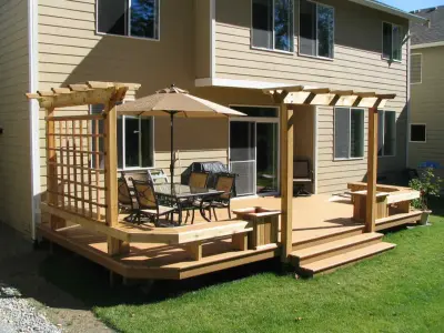 Composite Decking — Deck Building & Repair project by PCF Construction Group