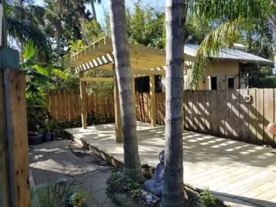 Modern Pergola — Deck Building & Repair project by Garden Home Spaces