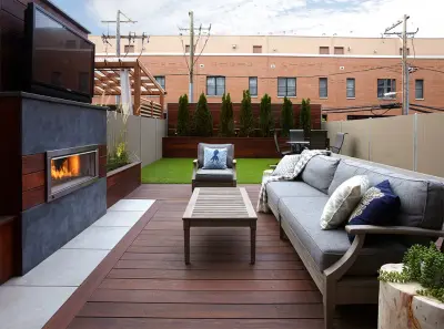 Chicago Roof Deck & Garden - Landscape Construction in Chicago, IL