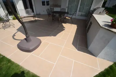 Concrete Finish — Deck Building & Repair project by Covertech