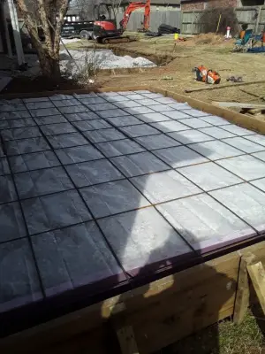 Cement — Deck Building & Repair project by Sawyer's, Inc.