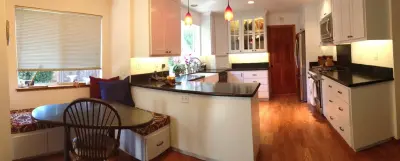 Santa Rosa Contemporary Countryside Kitchen — Deck Building & Repair project by Design By Dean Construction