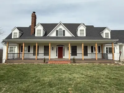 Enclosed Front Porch in Louisburg, Kansas — Deck Building & Repair project by DW Elite Decks