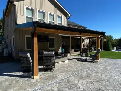 Patio Shelter in De Soto, Kansas — Deck Building & Repair project by DW Elite Decks