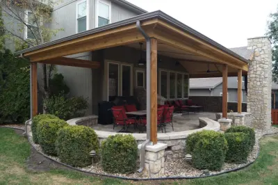 Patio Canopy in Lenexa, Kansas — Deck Building & Repair project by DW Elite Decks