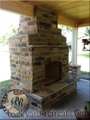 Fireplace Solutions — Deck Building & Repair project by Backyard Retreats