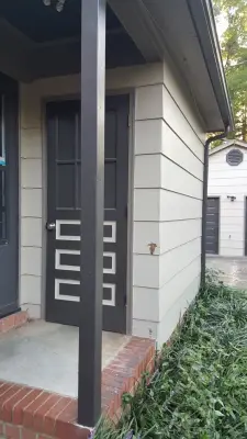 Bespoke Cedar Shutters — Deck Building & Repair project by Good Charlotte Cedar