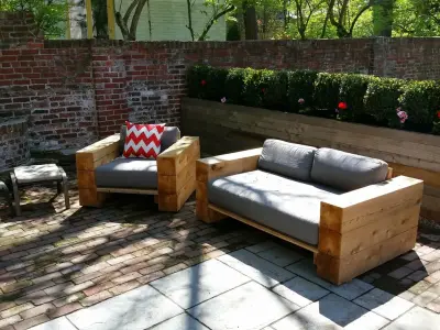 Bespoke Cedar Outdoor Furniture and Elevated Planter Boxes — Deck Building & Repair project by Quality Decking Solutions Llc