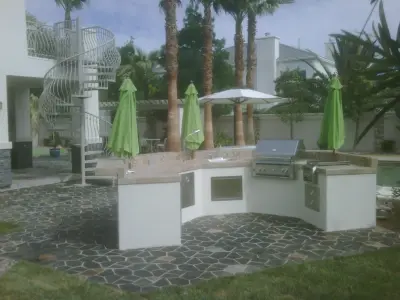 Bespoke Outdoor Cooking Spaces and Grill Islands — Deck Building & Repair project by Made In The Shade Patio & BBQ