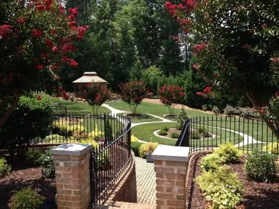 Charlotte Backyard's - Outdoor Living Spaces — Landscape Construction project by SecureTurf - Charlotte Landscaping Experts