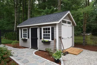 Personalized Storage Structure — Deck Building & Repair project by Baystate Outdoor Personia