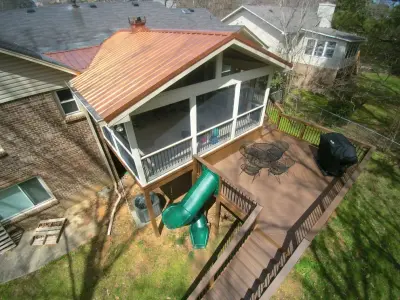 Hoover, AL Deck and Screened Porch Combo Project — Deck Building & Repair project by Archadeck Of Birmingham